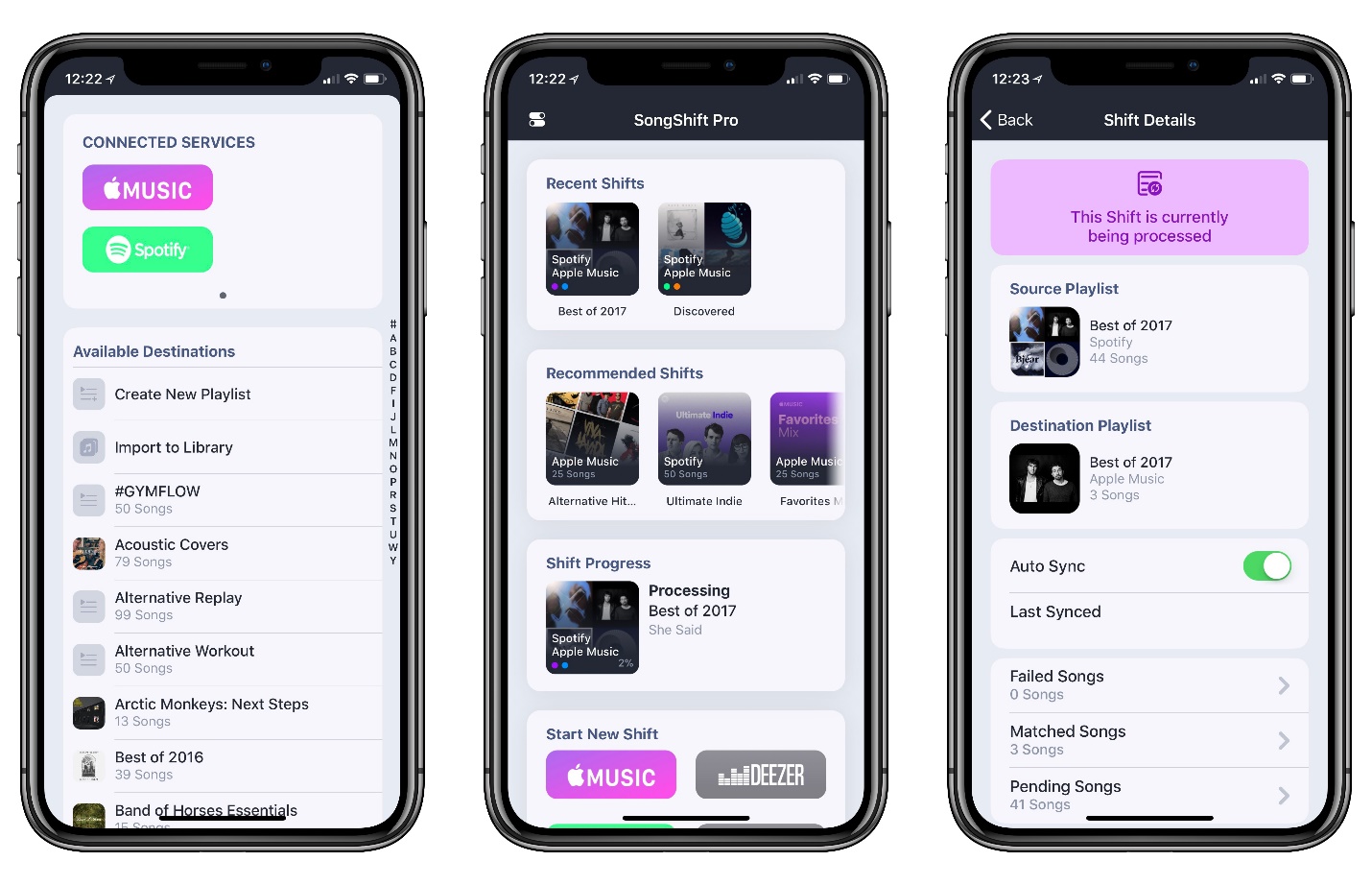 روش اول: برنامه SongShift